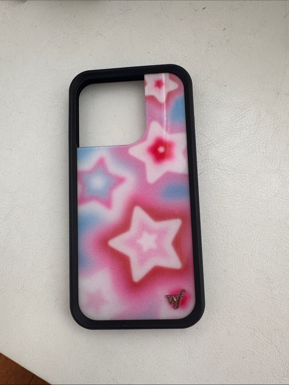 Wildflowers Pink Stars IPhone 15 pro Phone case